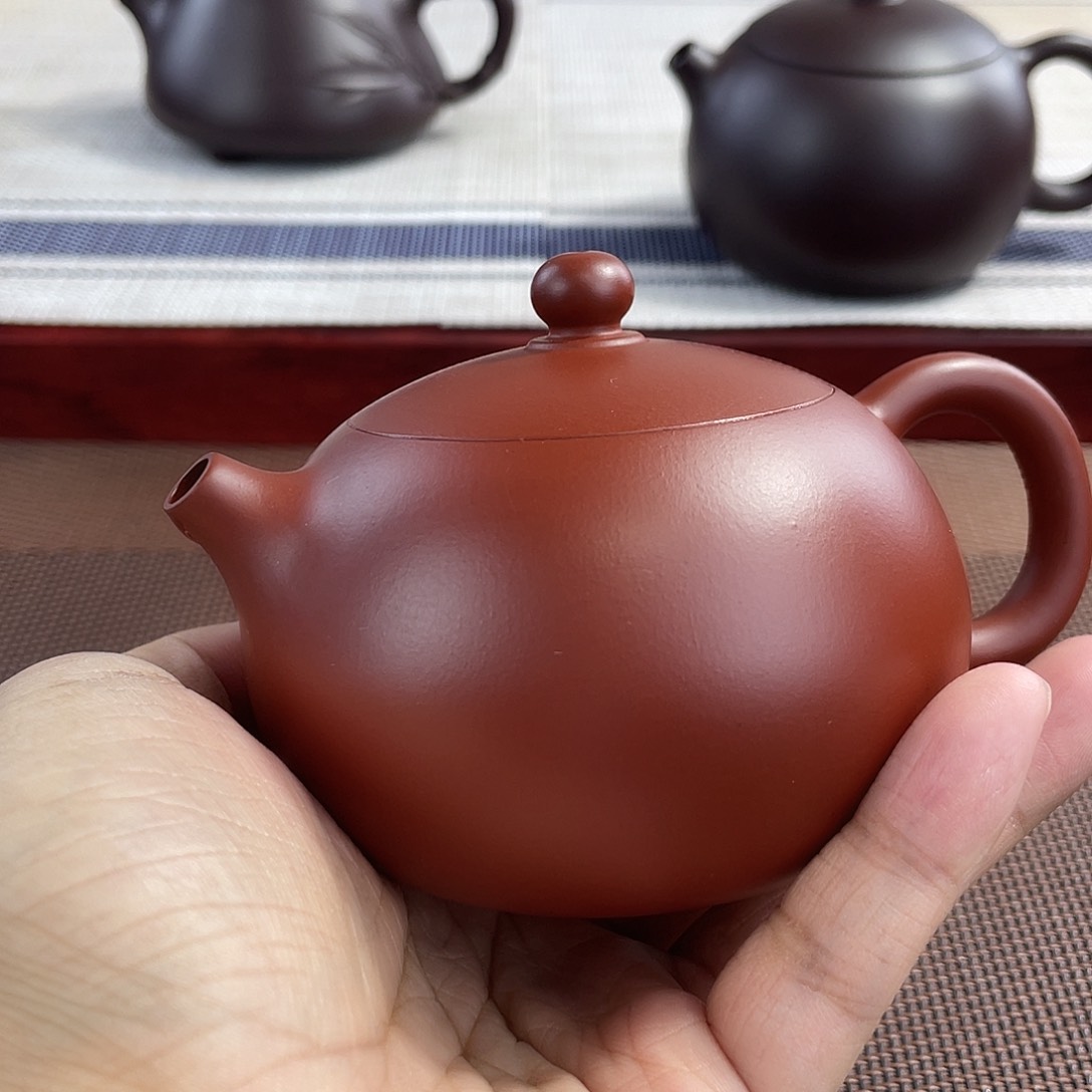 朱泥壶原矿朱泥西施器型