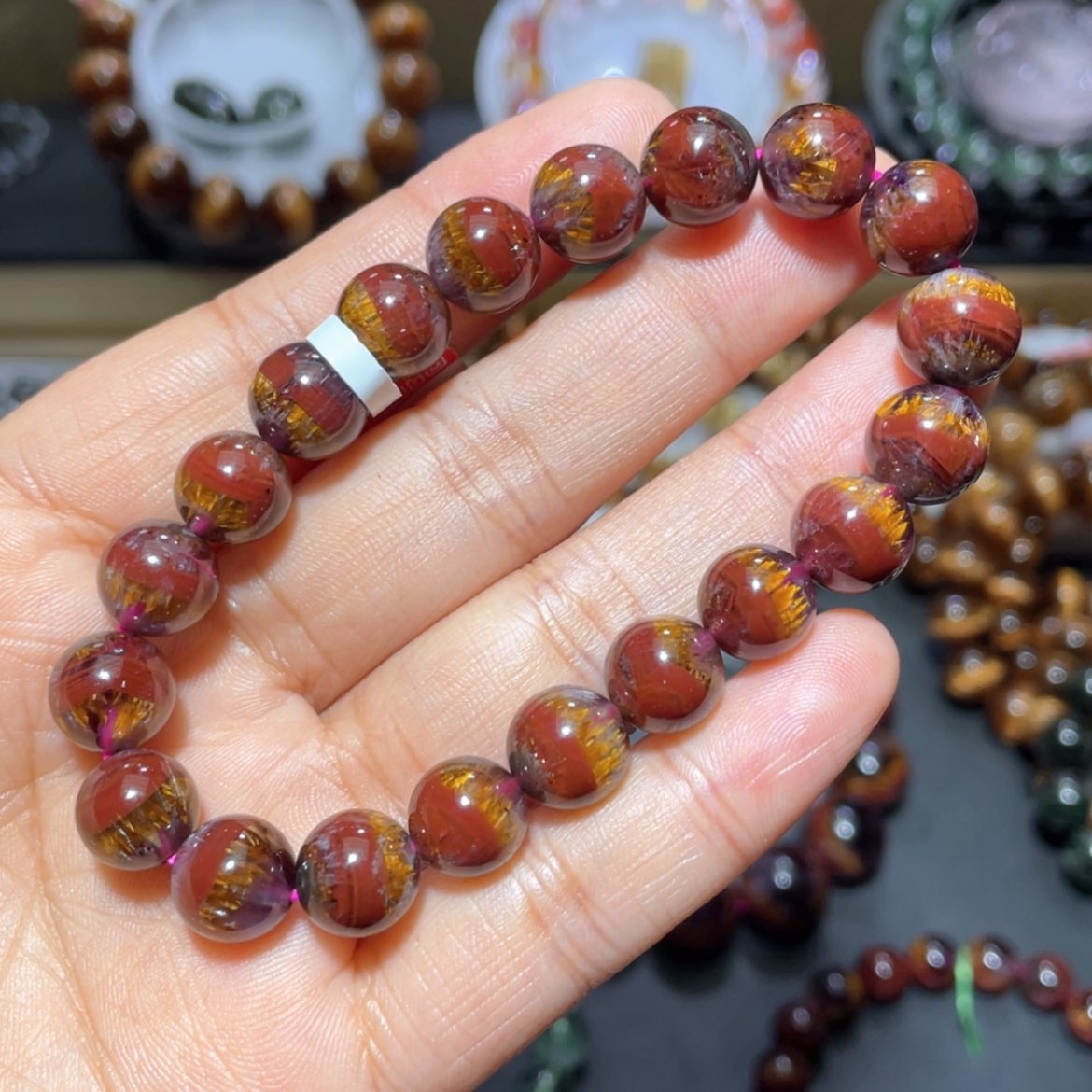 【闪购商品】手串未镶嵌水晶极光聚宝盆手串