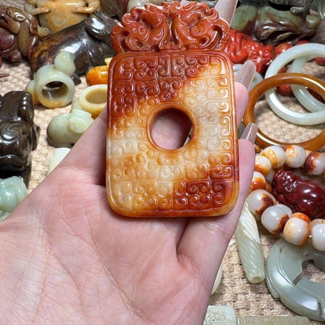 吊坠白玉菩提挂件