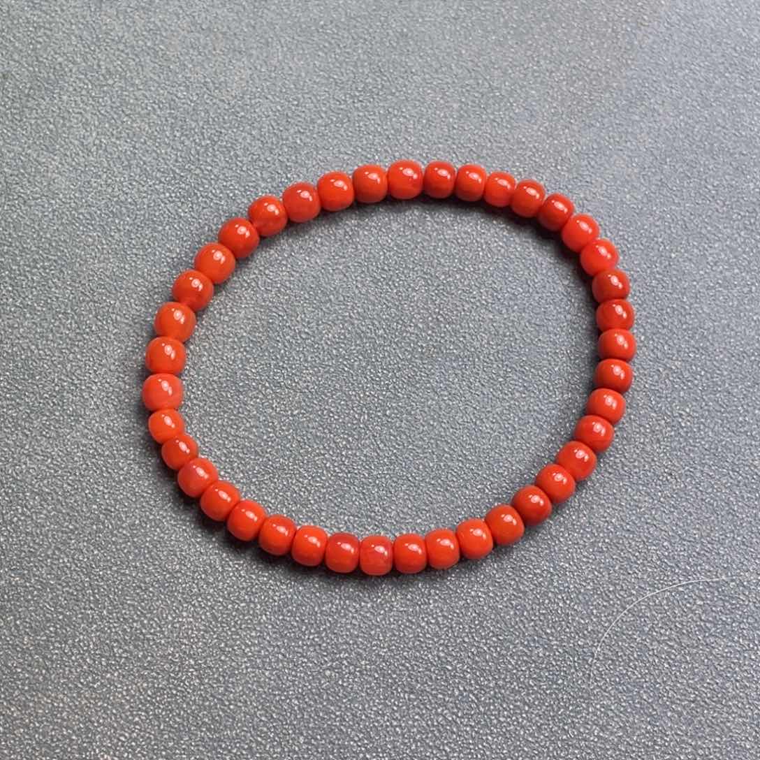 南红玛瑙珠子未镶嵌