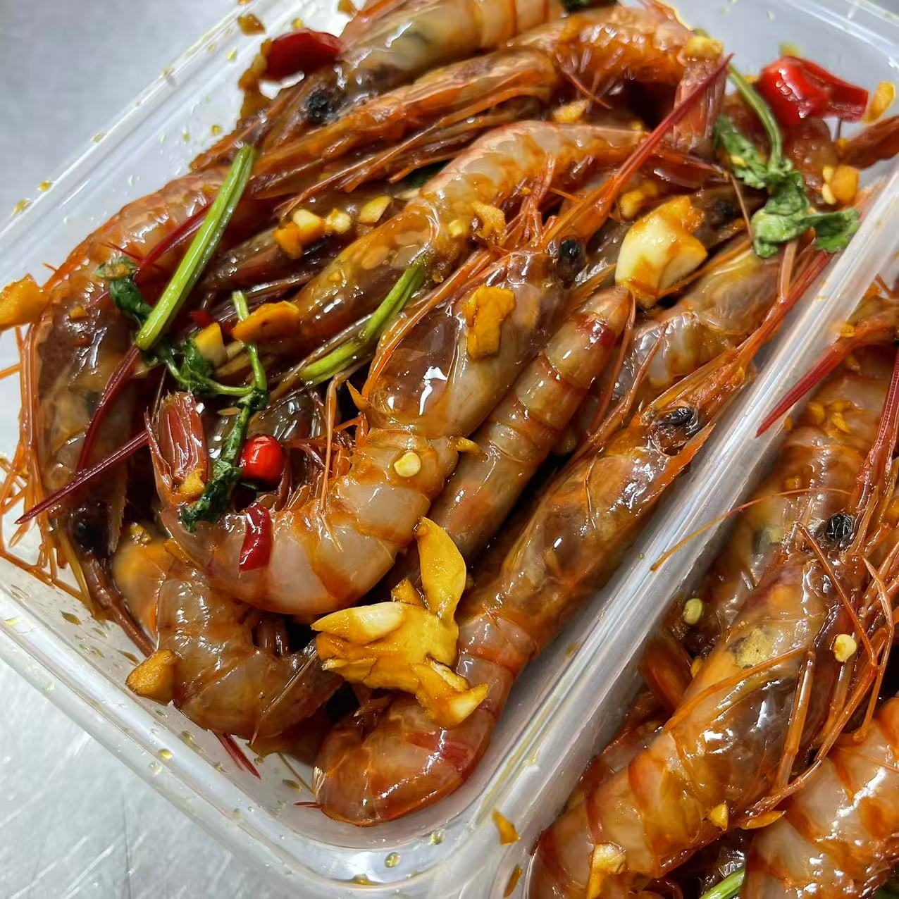 汕尾本港酱香红中虾