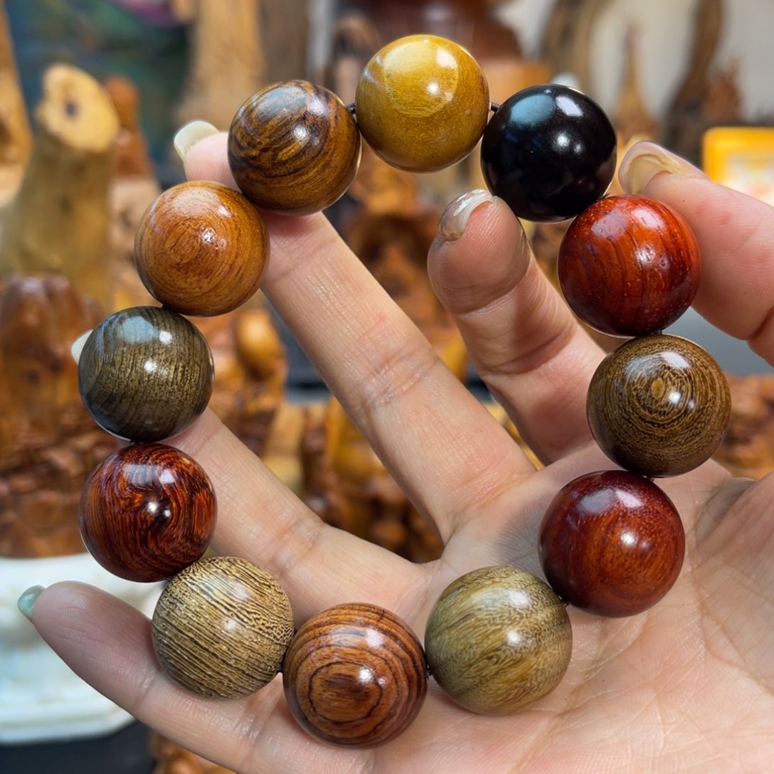 柏木多宝2.0大珠子手串精品