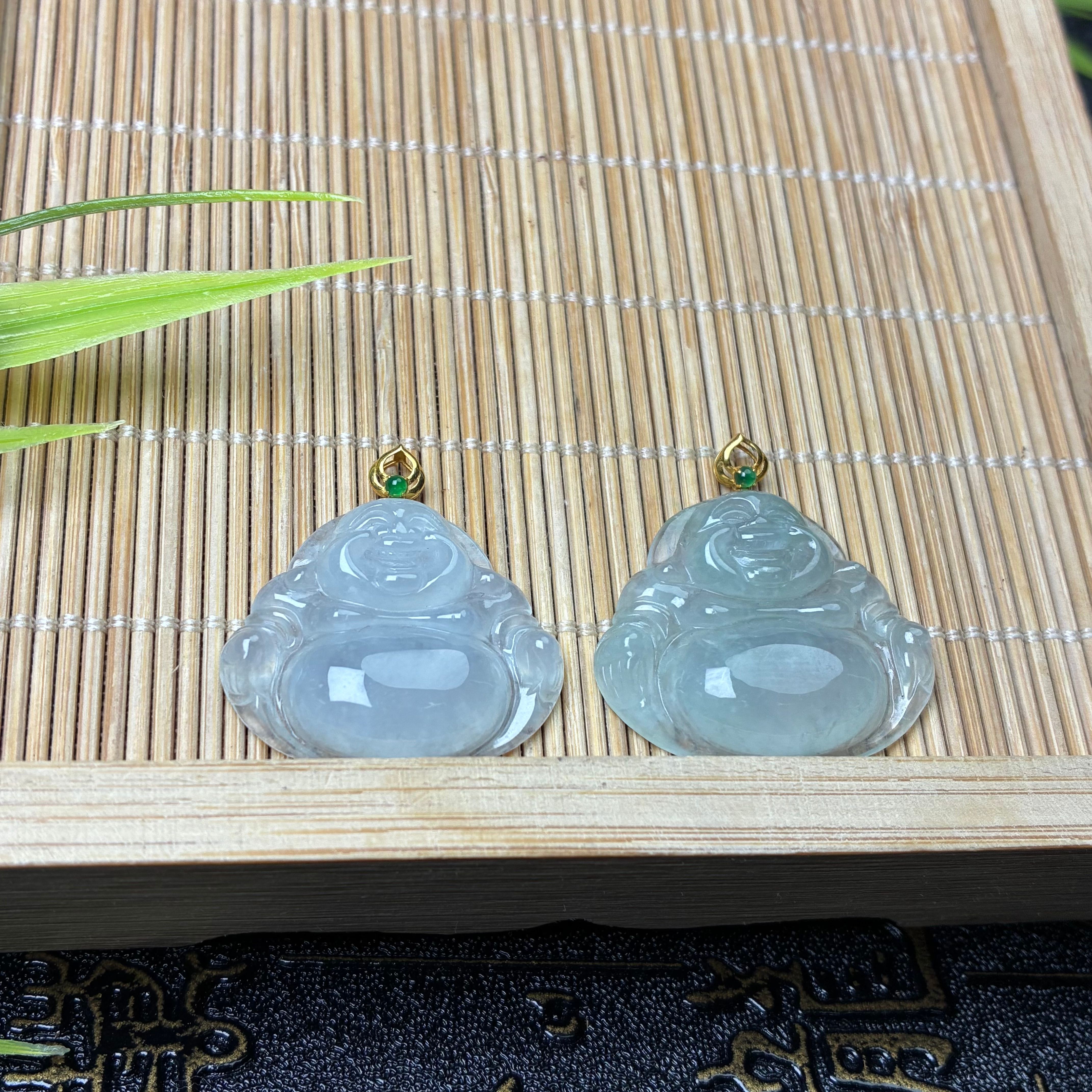 翡翠佛公吊坠【小北质检】ZJH134Z76多样性发一