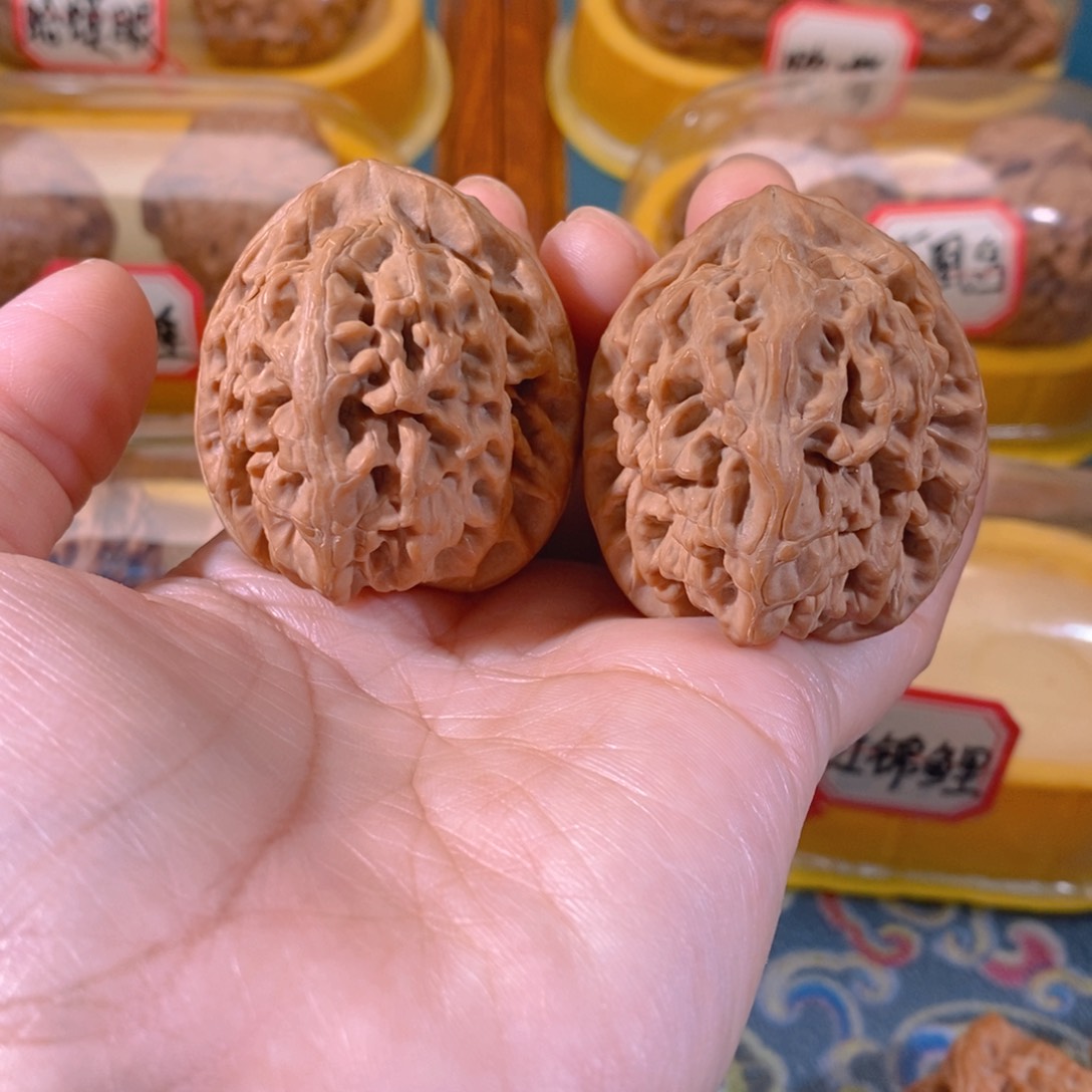 吊坠文玩核桃辣*龙42锦鲤