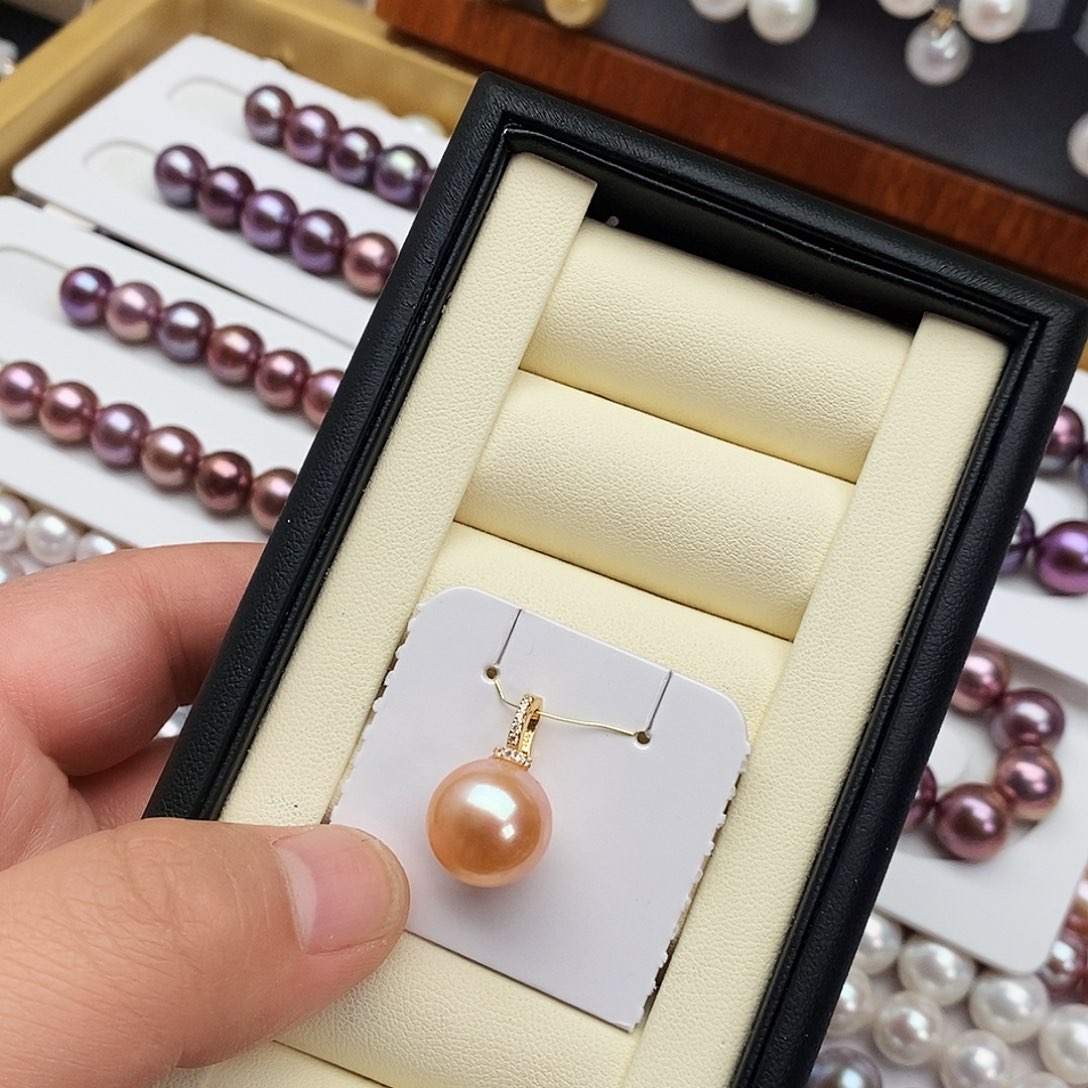 淡水珍珠颈饰银S925镶嵌