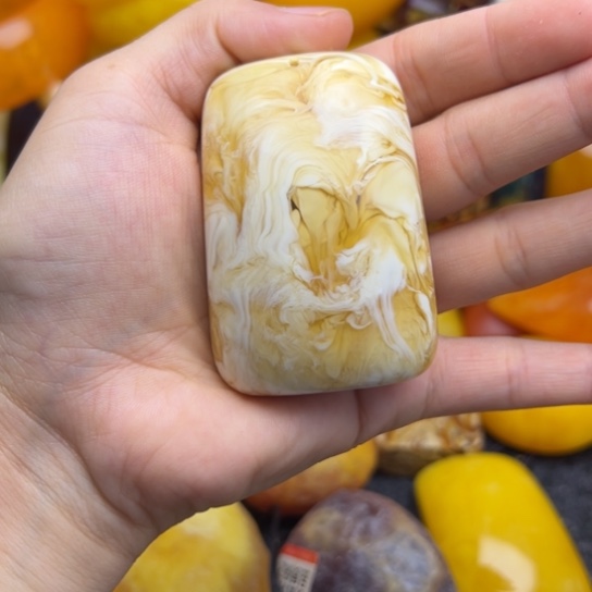 未镶嵌琥珀手链蜜蜡