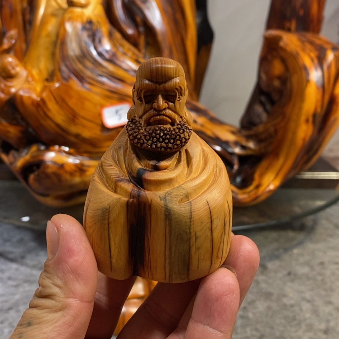 【闪购商品】柏木（崖柏）根雕木雕工艺品摆件家居满十送一手把件