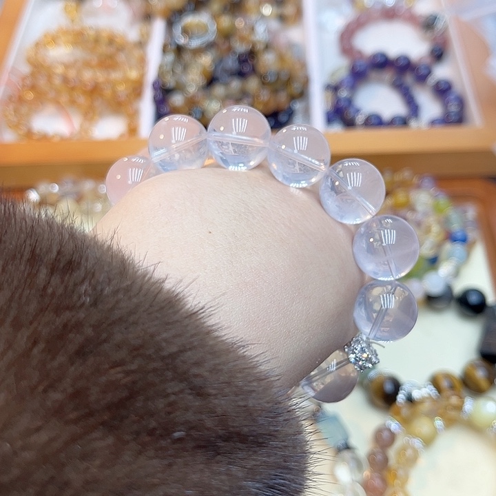 水晶手链未镶嵌星光分16