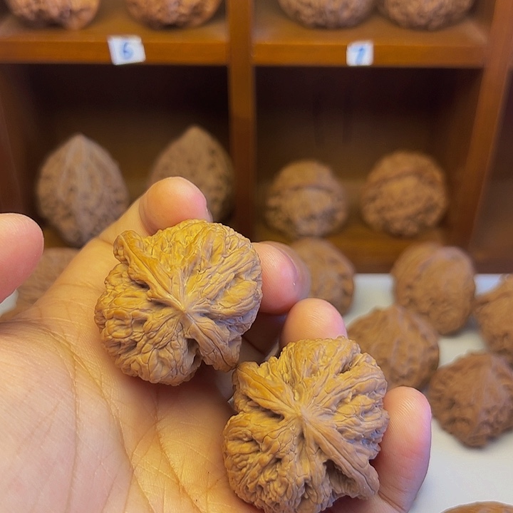 桃核把件39尺全品华北将军