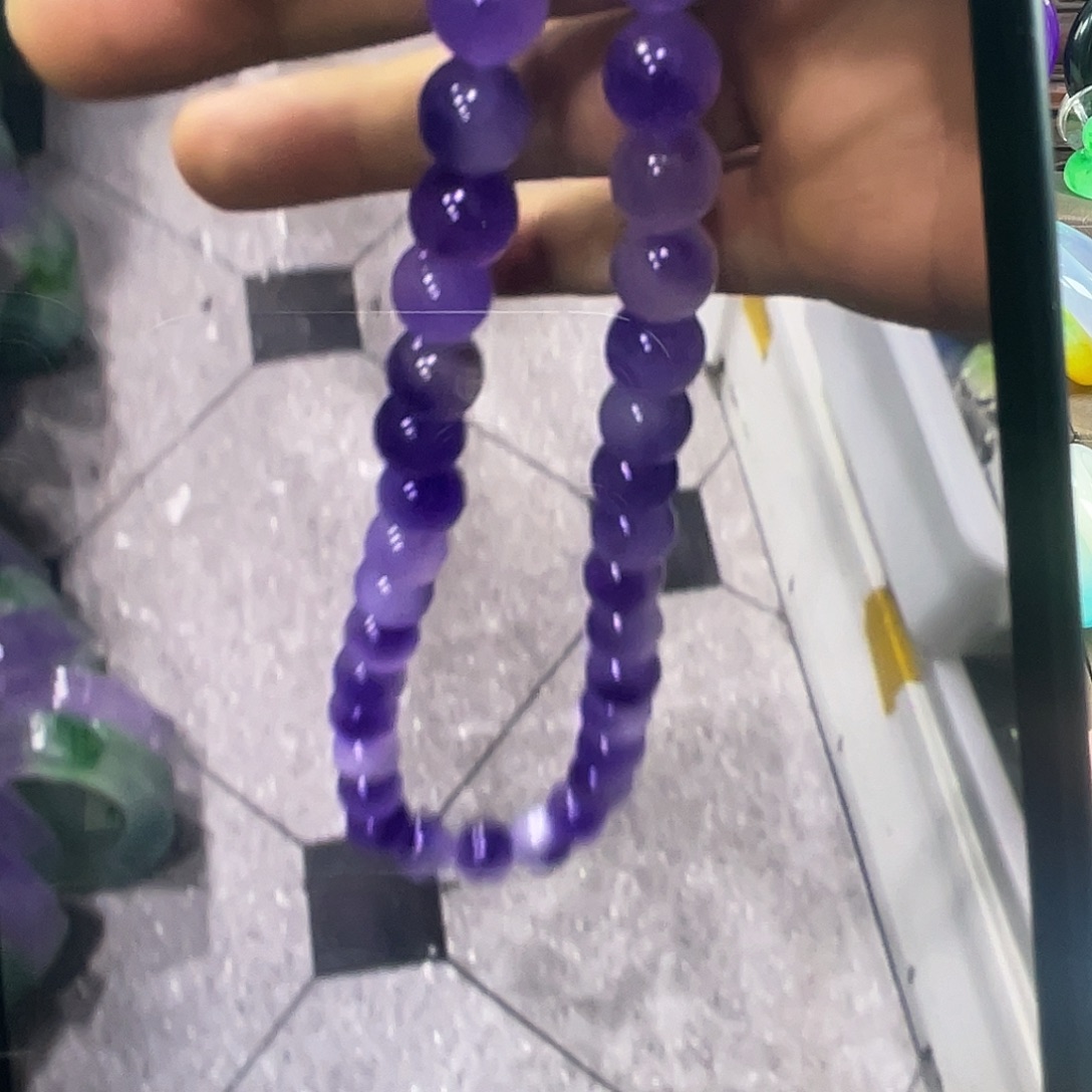 刀***家石英石非金属卡14➕10颗珠子
