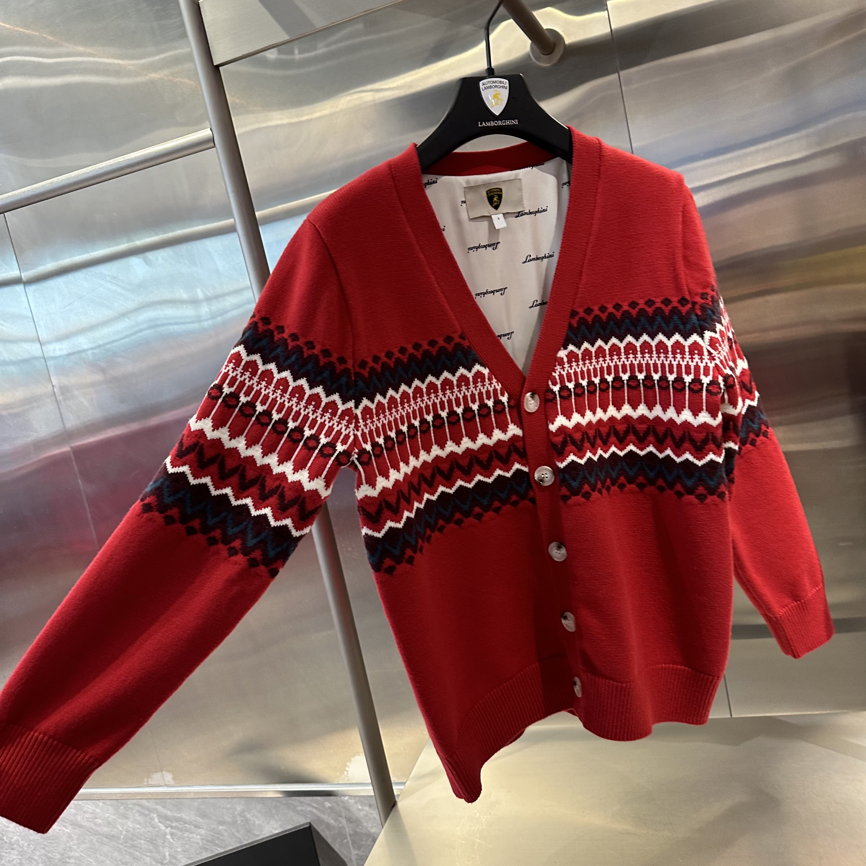 [兰博基尼]俱乐部年款馥雅臻萃男女款开衫针织毛衣M2111