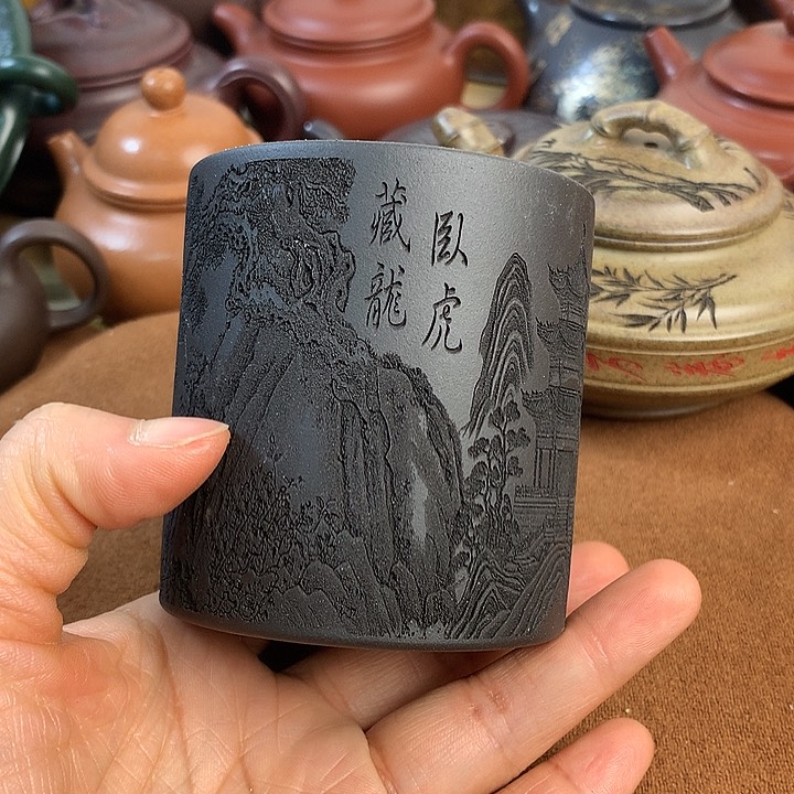 茶壶紫砂紫砂微瑕