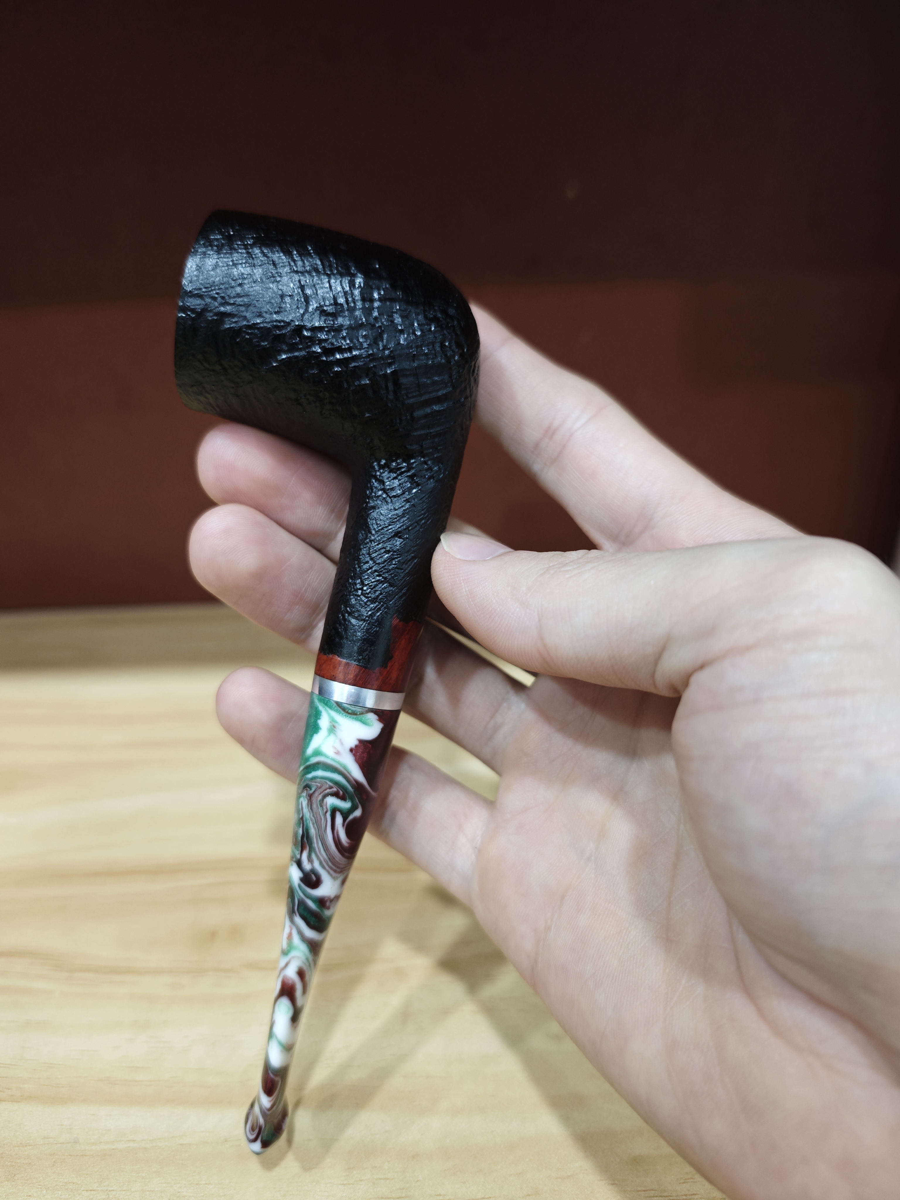 撞球斗型，进口石楠木根瘤料