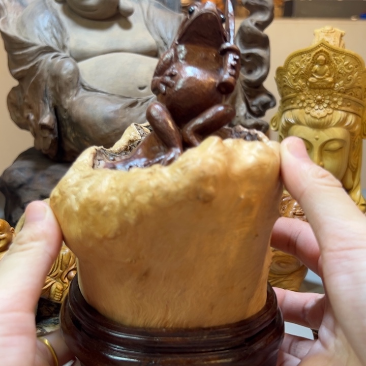 沁***卫木摆件香炉摆件摆件