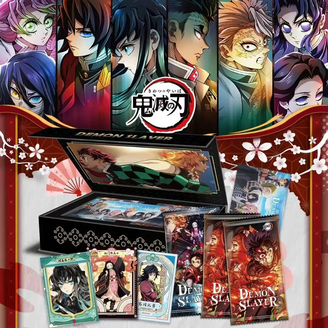 D【吃吃】卡潮町《鬼灭之刃》 国卡二创 收藏卡牌盲盒（默认代拆）