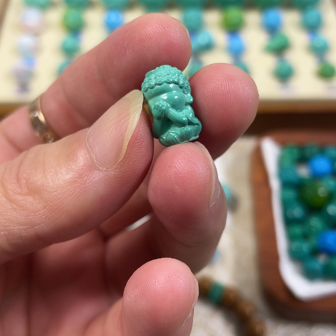 手工雕刻配饰配珠尺寸