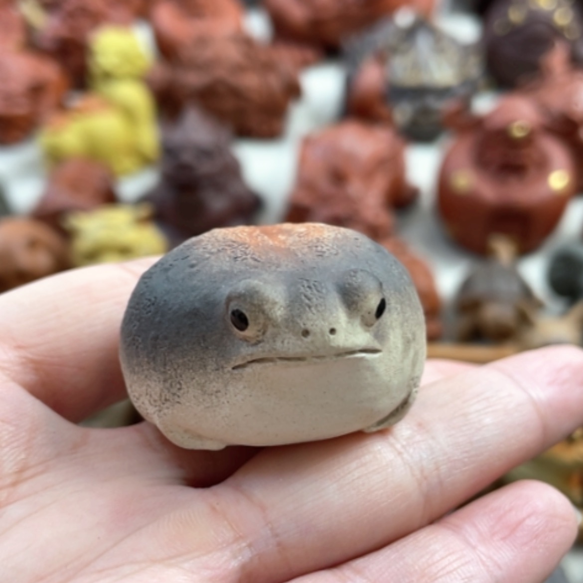 【闪购商品】紫砂茶宠紫砂青蛙