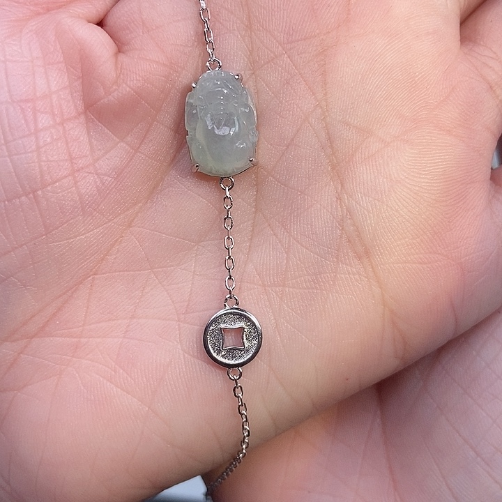 翡翠手链未镶嵌手链