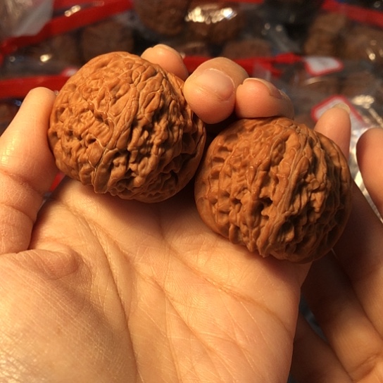 文玩核桃吊坠具*磨盘41