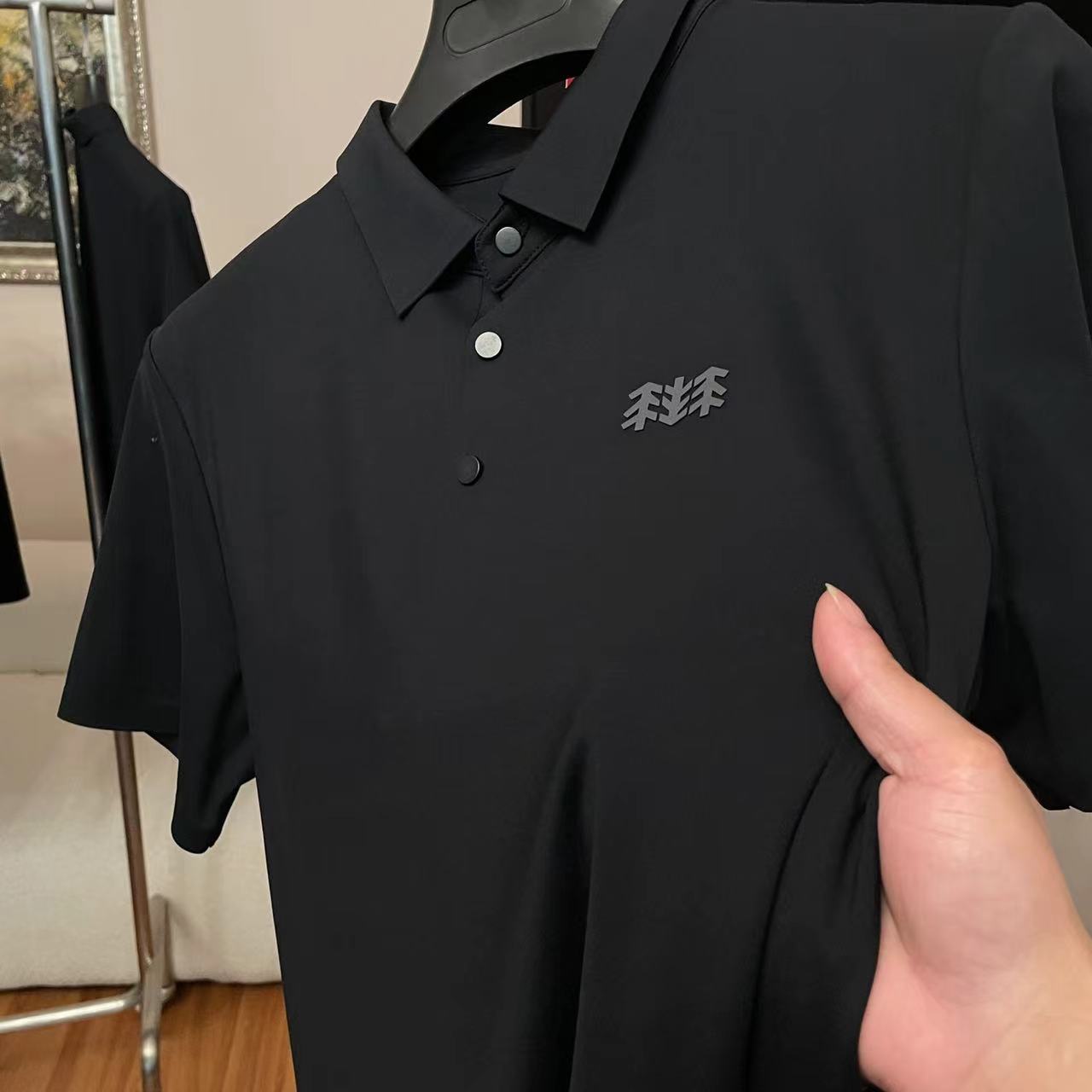 LC-097爆款男士商务修身高级感POLO衫