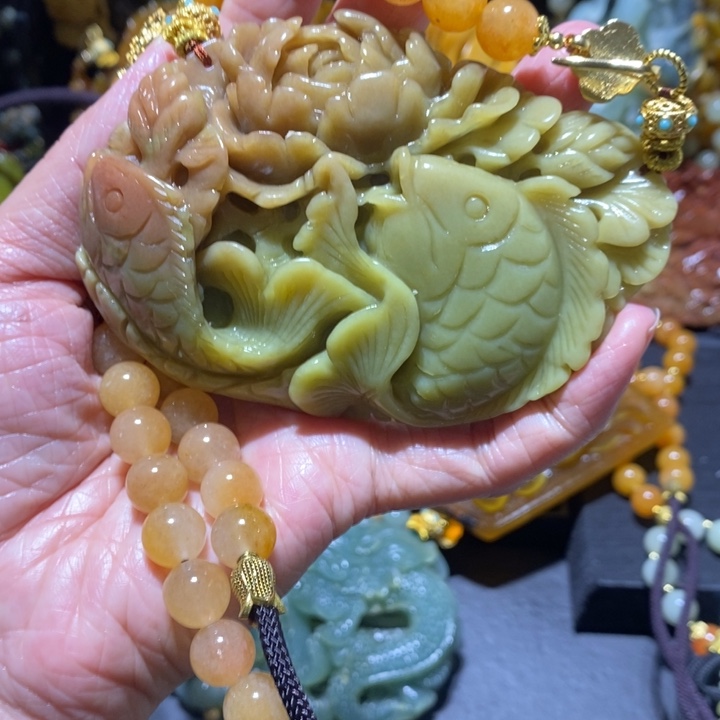 岫玉岫玉吊坠未镶嵌