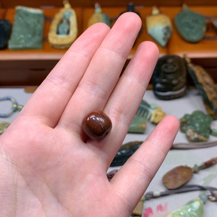 岫岩河磨玉（透闪石质玉）未镶嵌挂件