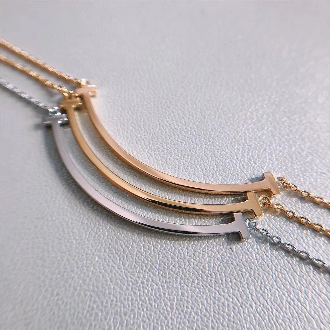 时尚款 微笑项链