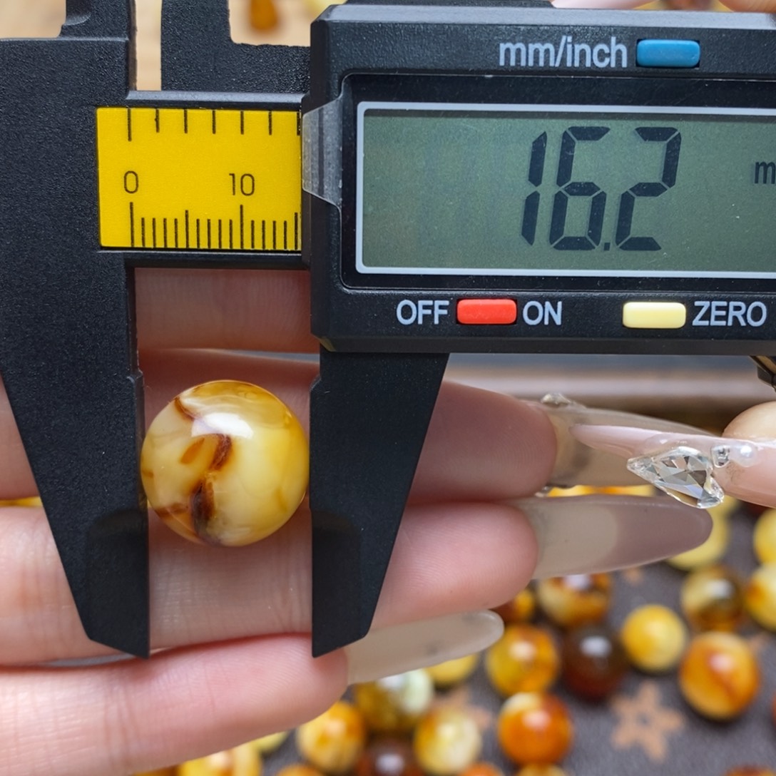 琥珀未镶嵌珠宝奇石蜜蜡1308