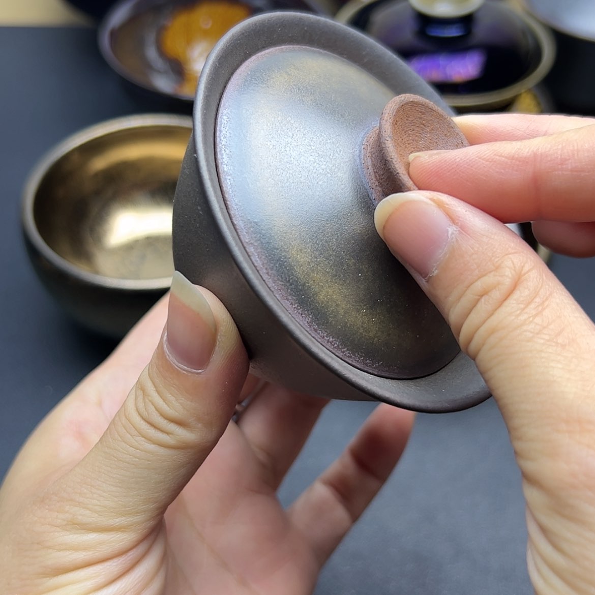 【闪购商品】茶盏建窑建盏主人杯