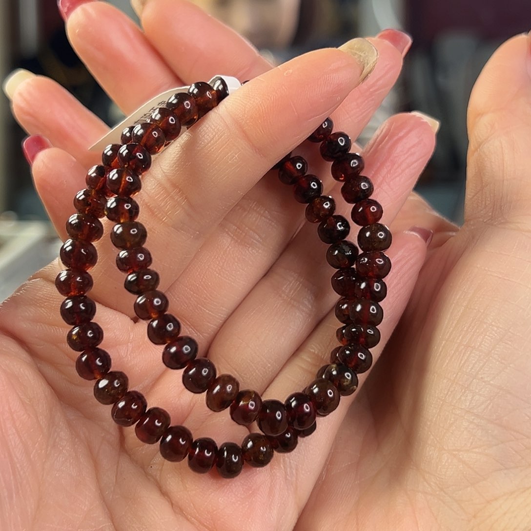 琥珀裸石未镶嵌抚顺琥珀20574-2多样性发其一