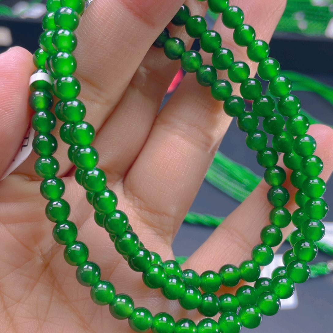 翡翠项链未镶嵌，1