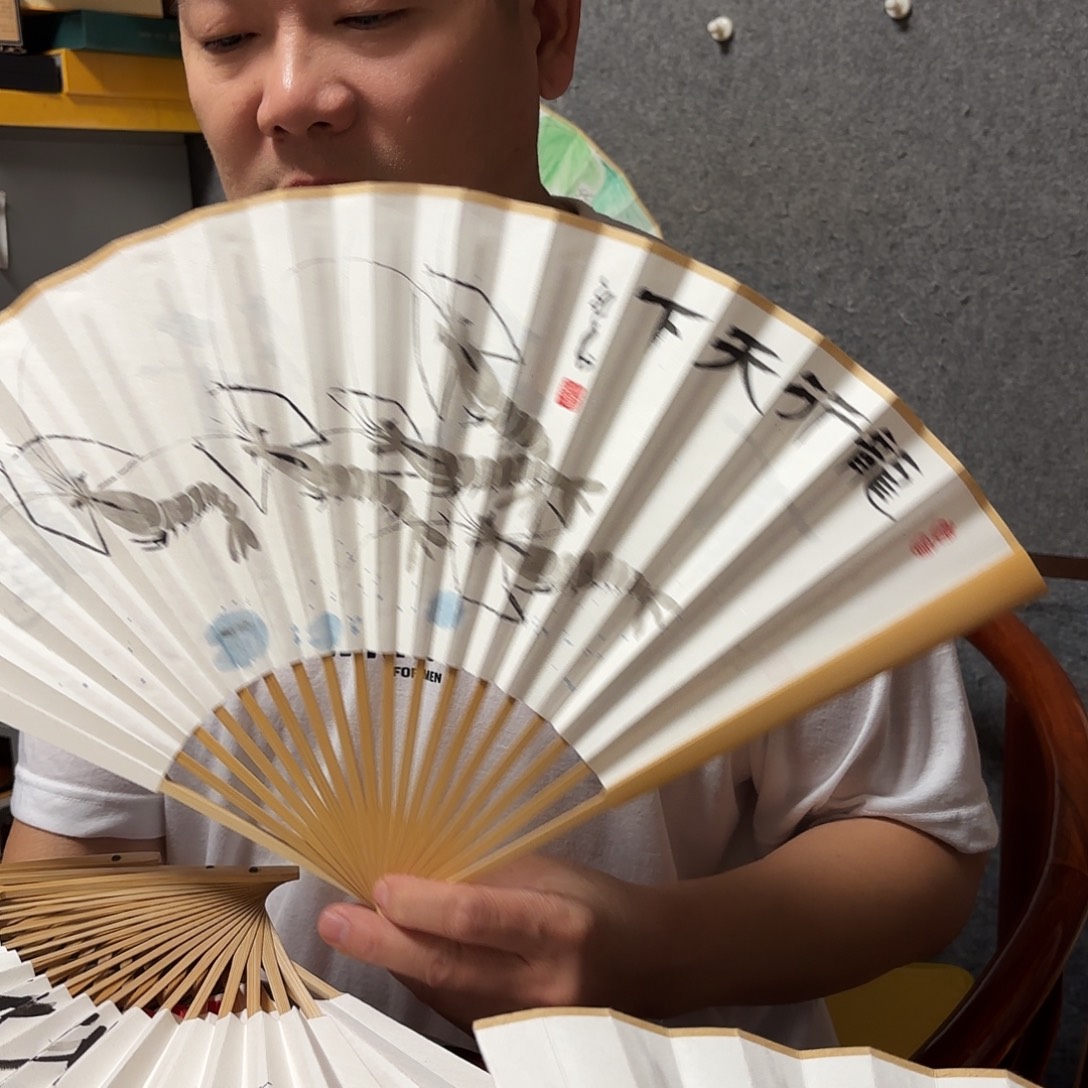 用***0书法手写手绘作品9.5寸玉竹龙