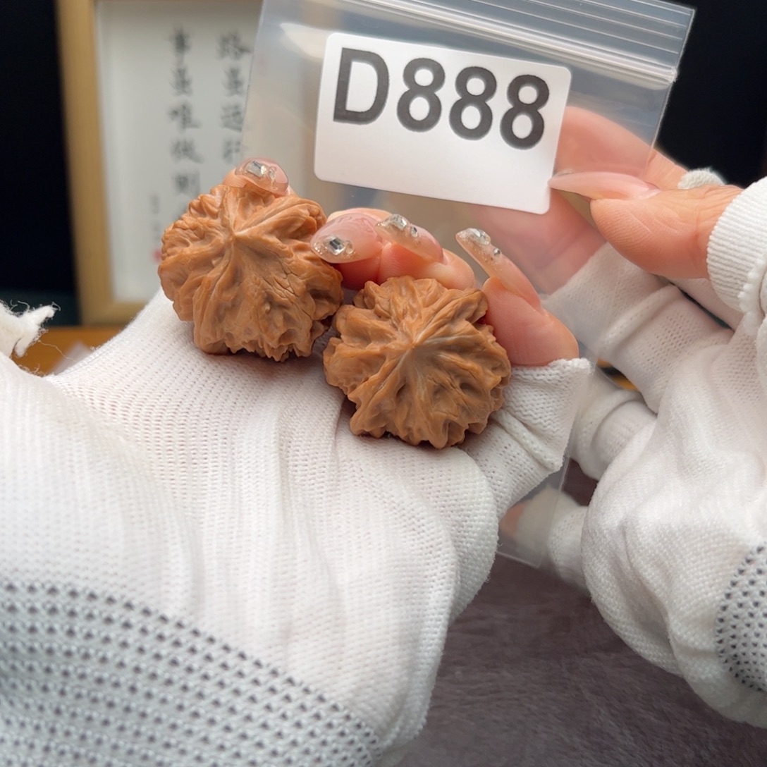 把件文玩核桃33大龙d888