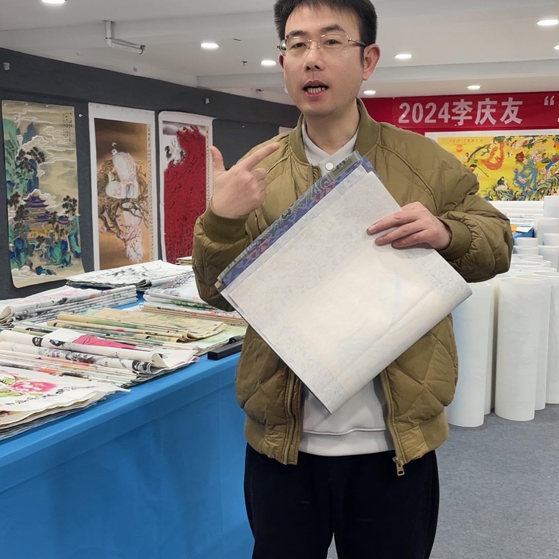 国画今天上午国画作品展示