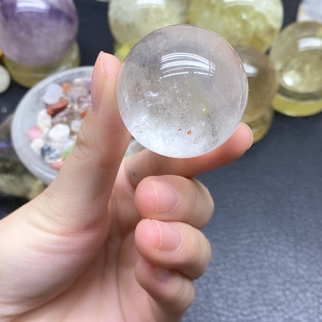 未镶嵌珠宝半成品水晶425水晶石