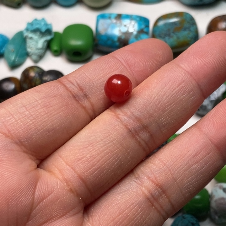 南红玛瑙未镶嵌颈饰