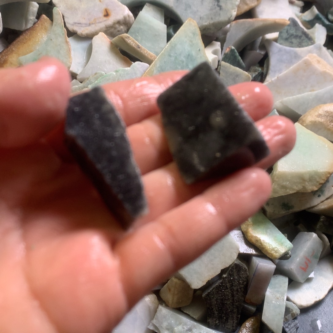 翡翠颈饰未镶嵌缅甸翡翠