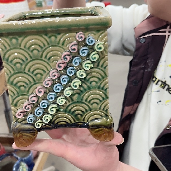 陶瓷陶瓷多肉植物花盆