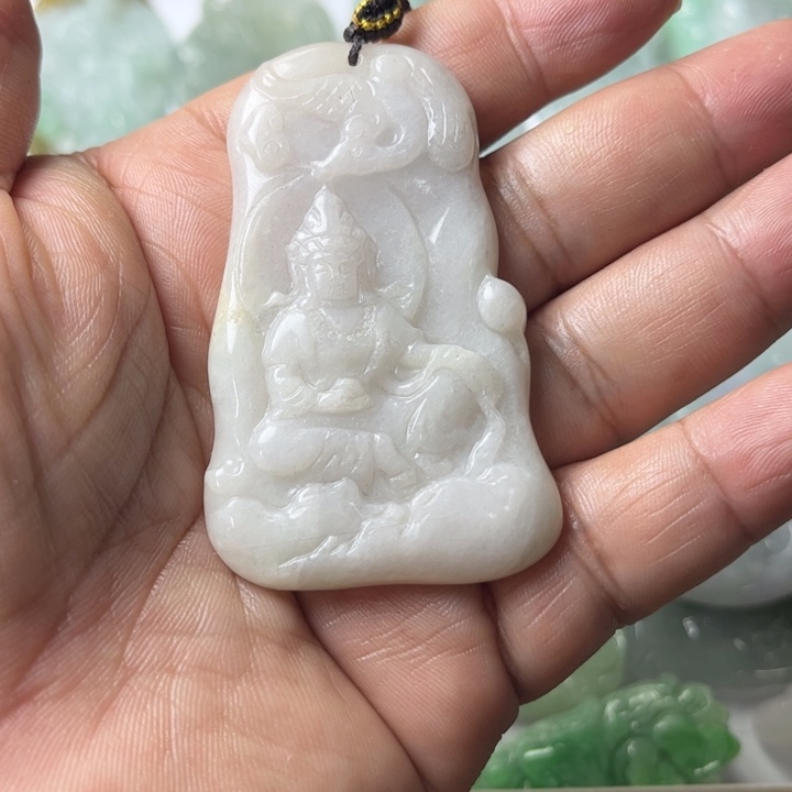 翡翠颈饰未镶嵌挂件