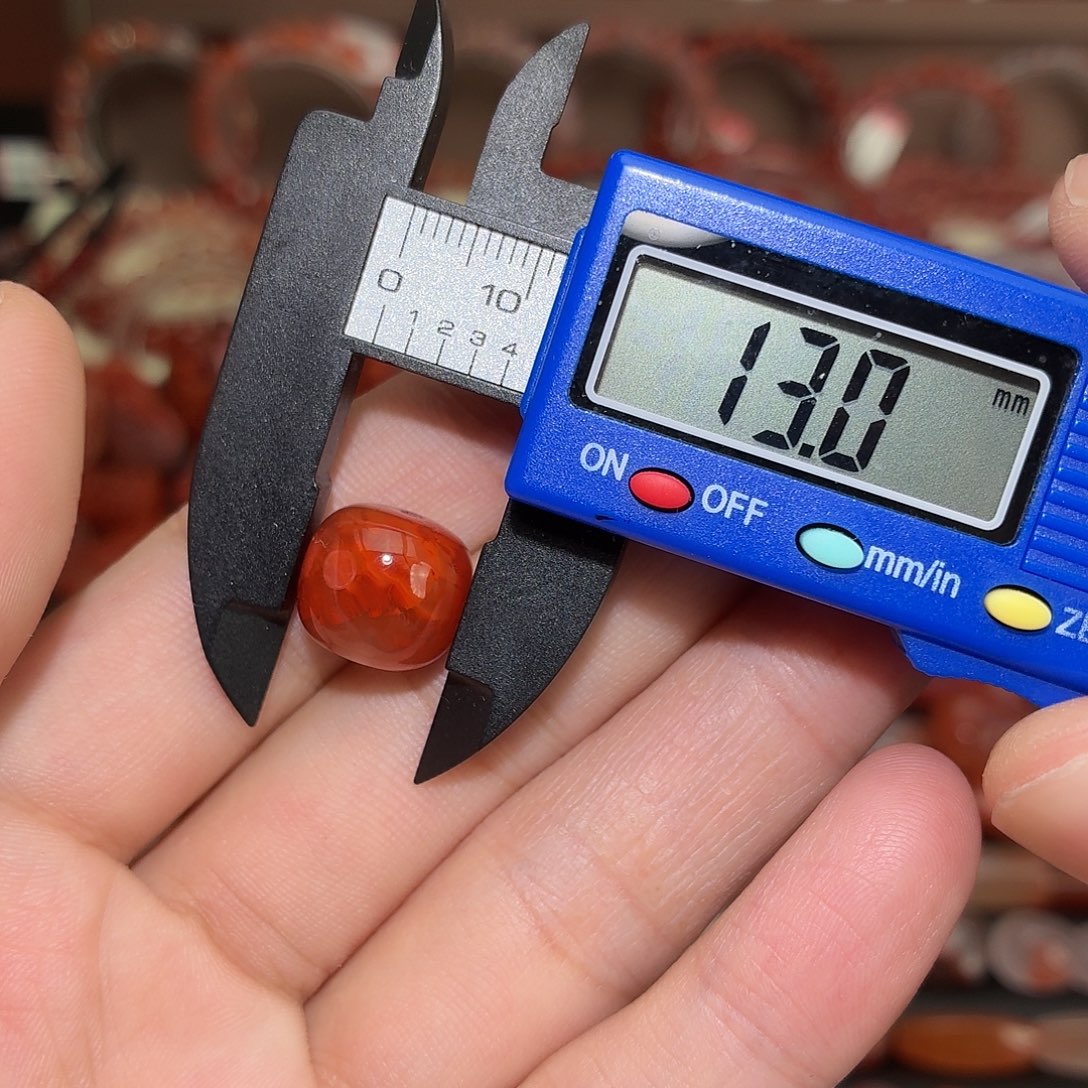 南红玛瑙未镶嵌颈饰13+老型