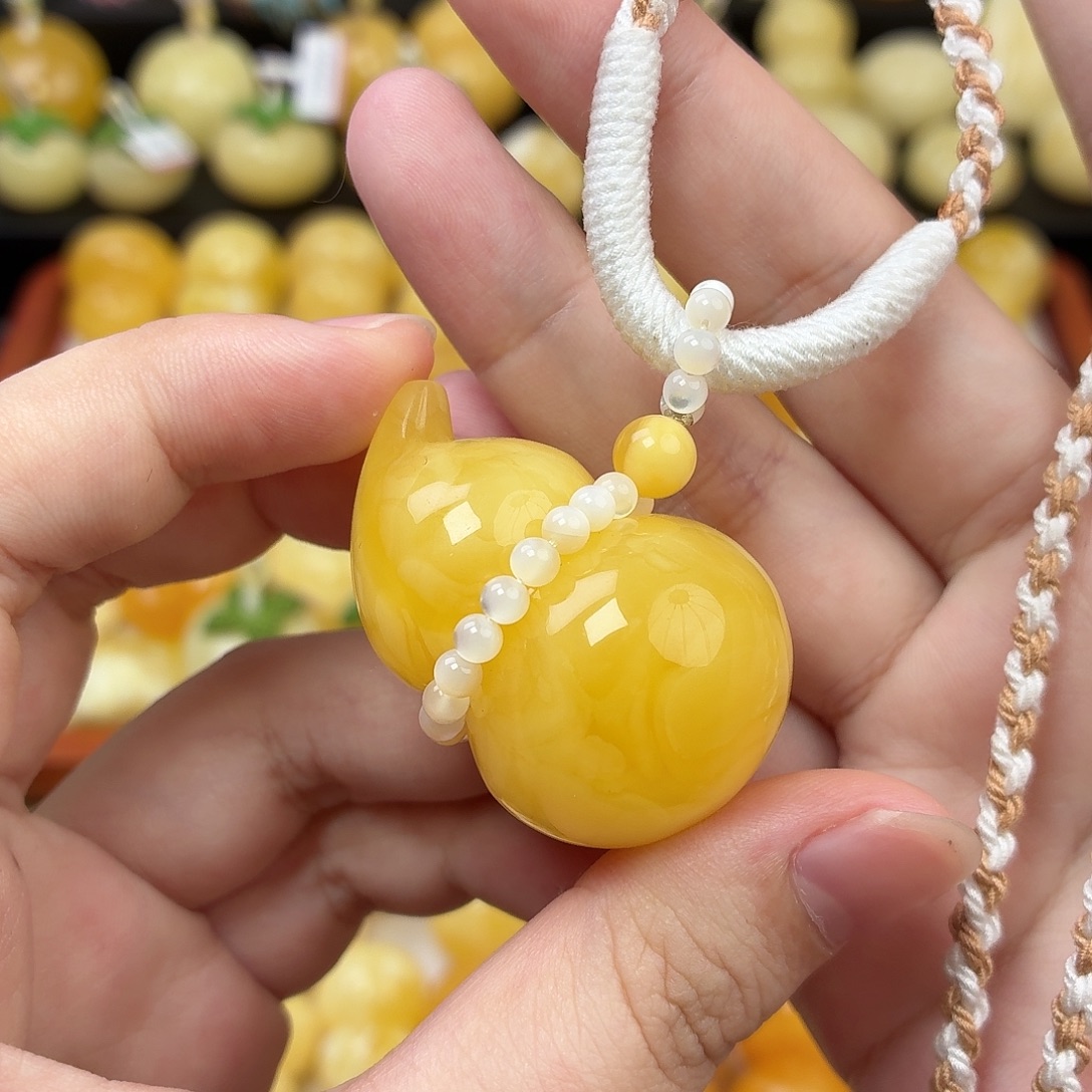 蜜蜡未镶嵌裸石蜜蜡