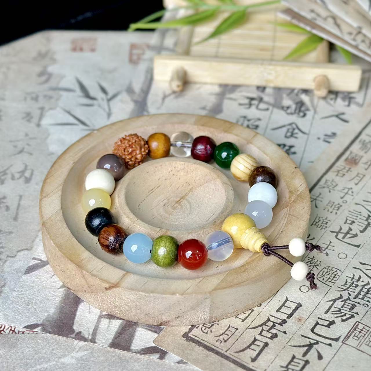 菩提多宝十八子单圈手串（无礼盒）262