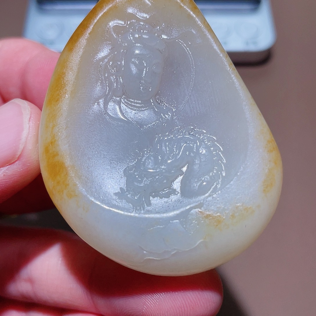 和田玉颈饰未镶嵌D1