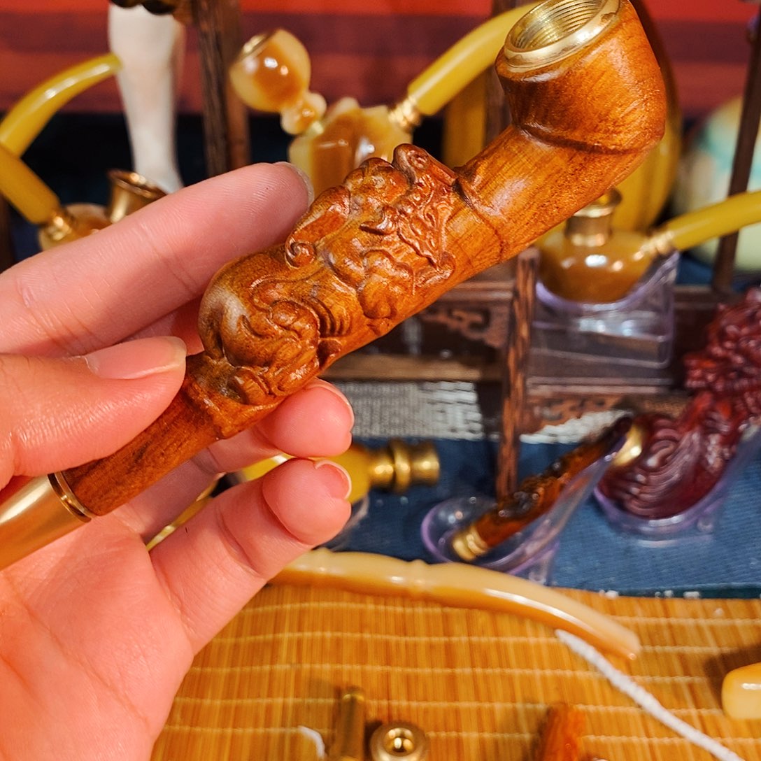 手工制作金丝楠斗