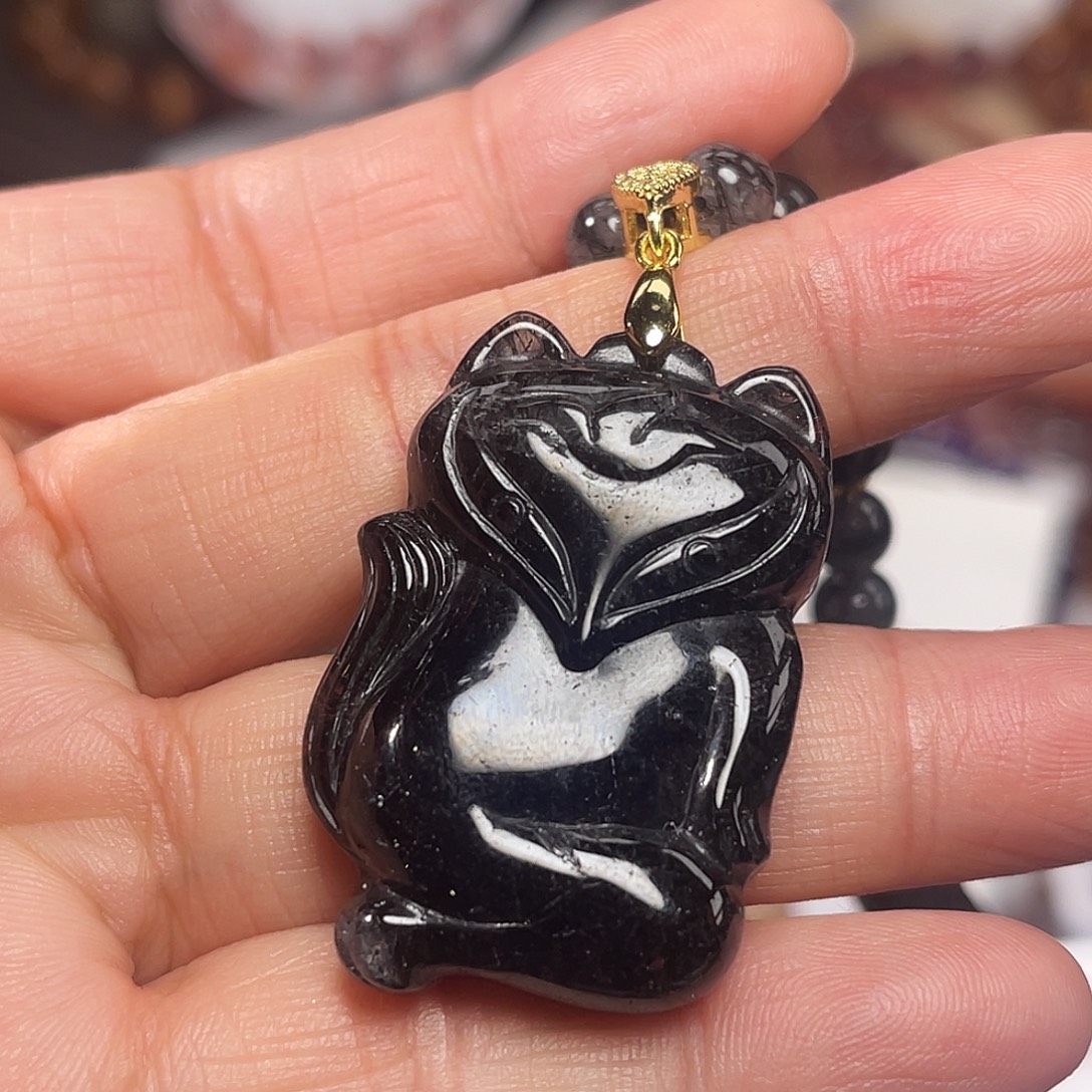 水晶颈饰未镶嵌订制