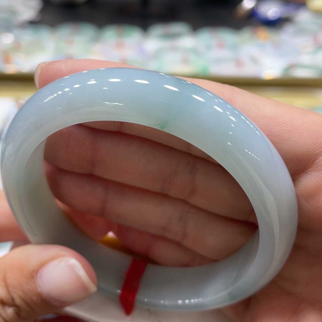 翡翠手镯未镶嵌57➕正