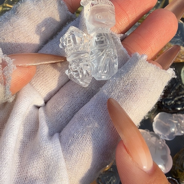 未镶嵌水晶车挂水晶