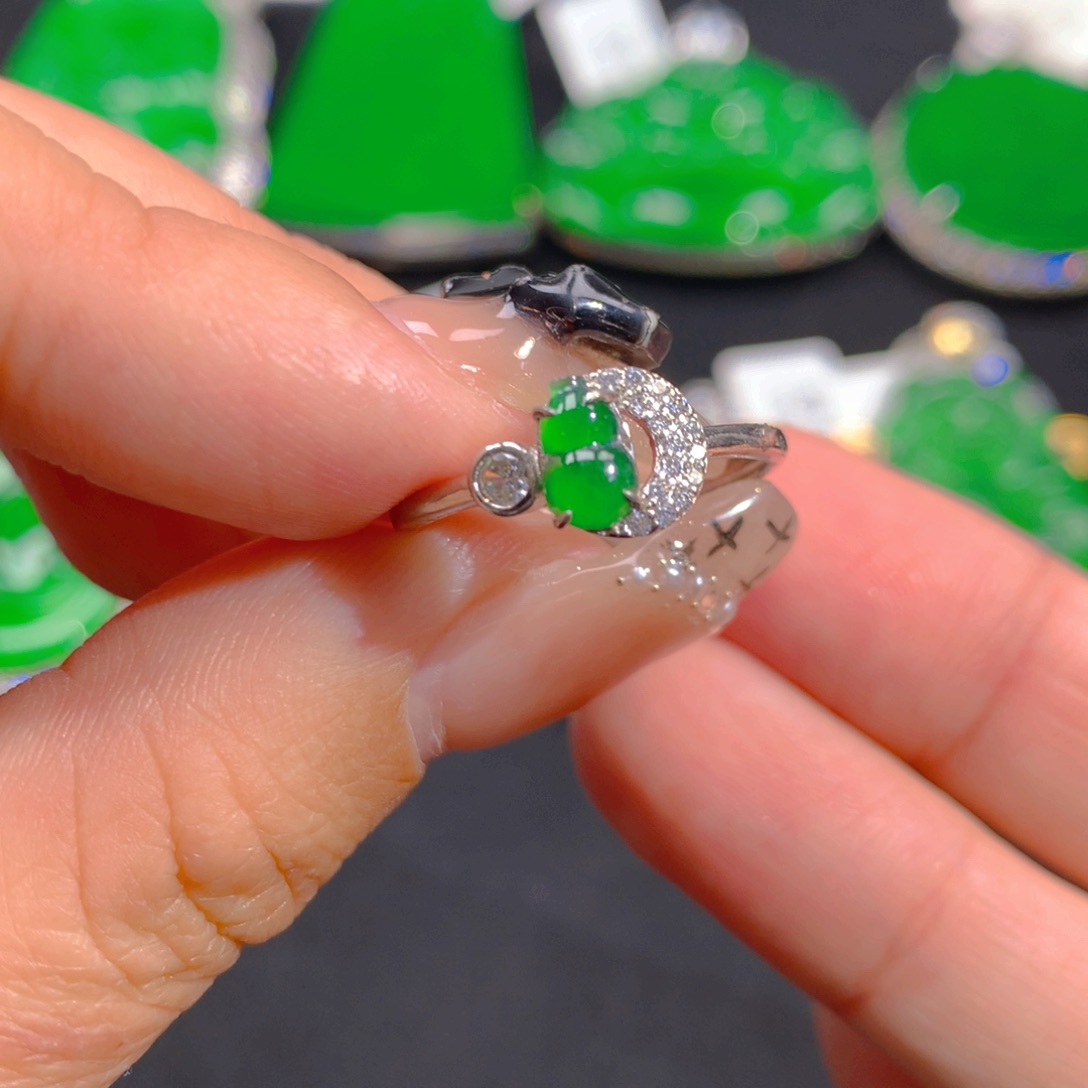 翡翠颈饰银S925镶嵌11111111111