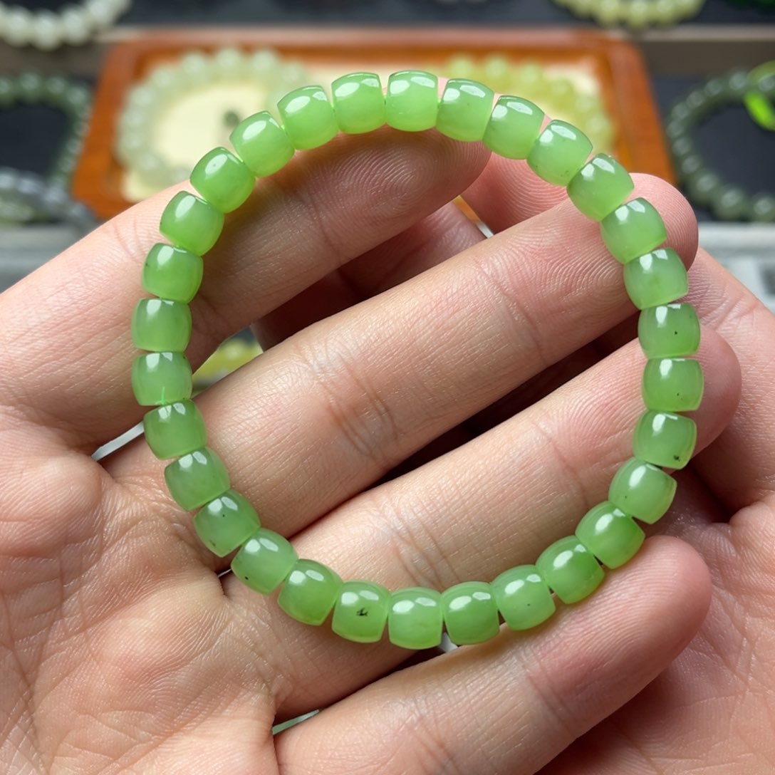 和田玉手链未镶嵌