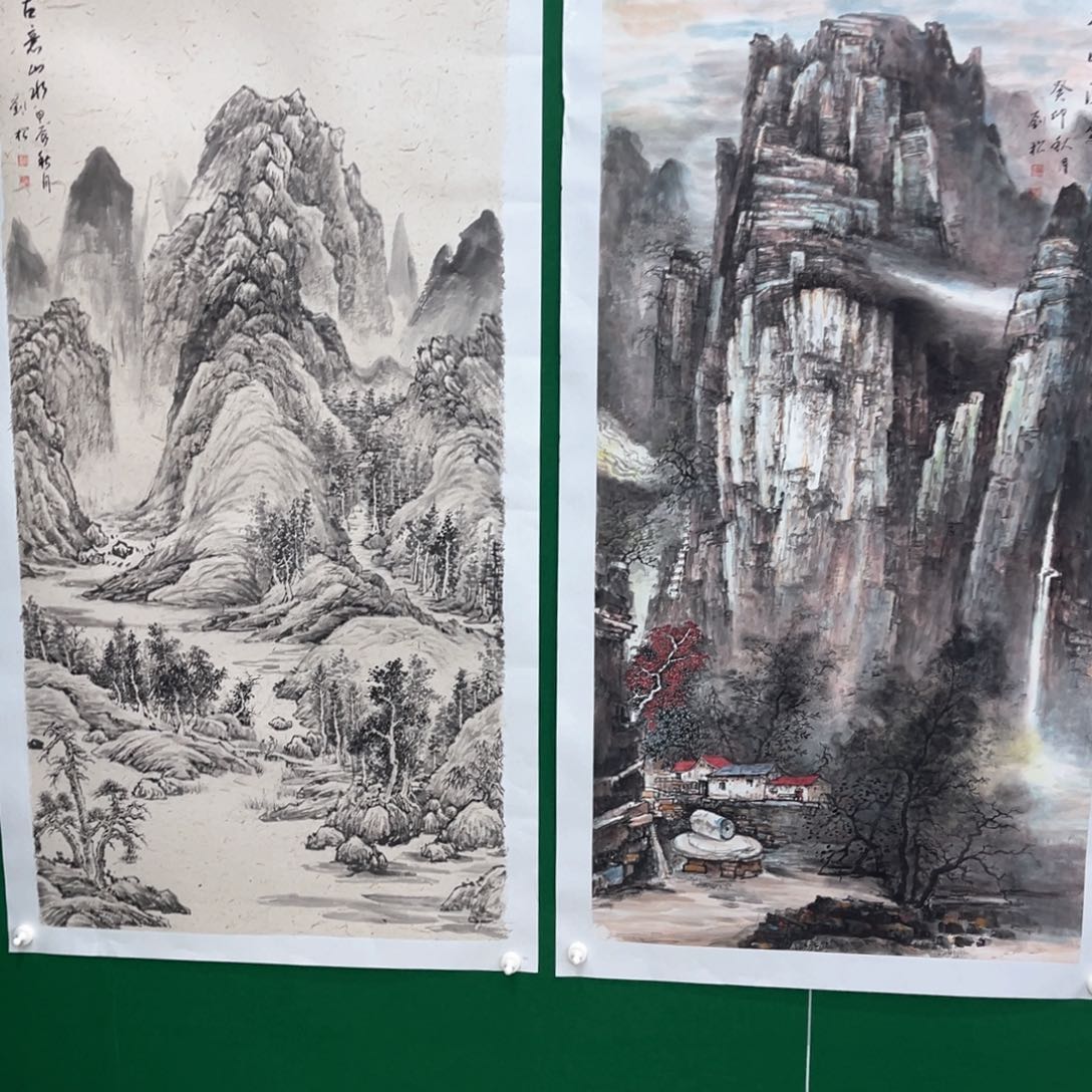 国画李*辉绘画艺术作品展140.7
